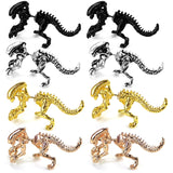 Scary Dinosaur Earrings