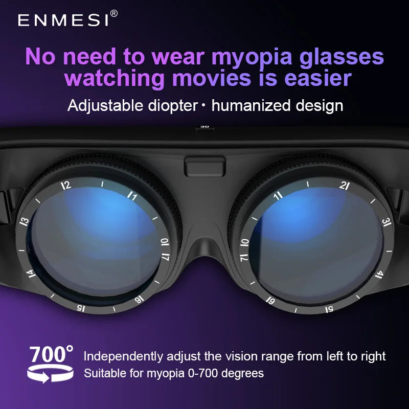 ENMESI HDMI 3D VR Virtual Reality Glasses - easynow.com