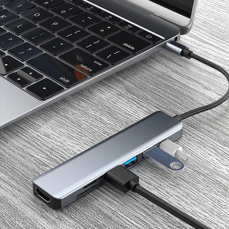 USB C Hub Splitter for MacBook Air M1 and iPad Pro