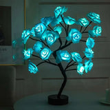 USB Rose Tree LED Lights: Fairy Night Lamp