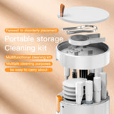20-in-1 Cleaner kit Computer Keyboard Brush Earphones Cleaning Pen Screen Cleaning Spray Bottle Set Cleaning Tools Keycap Puller