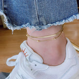 Double-Layer Anklets