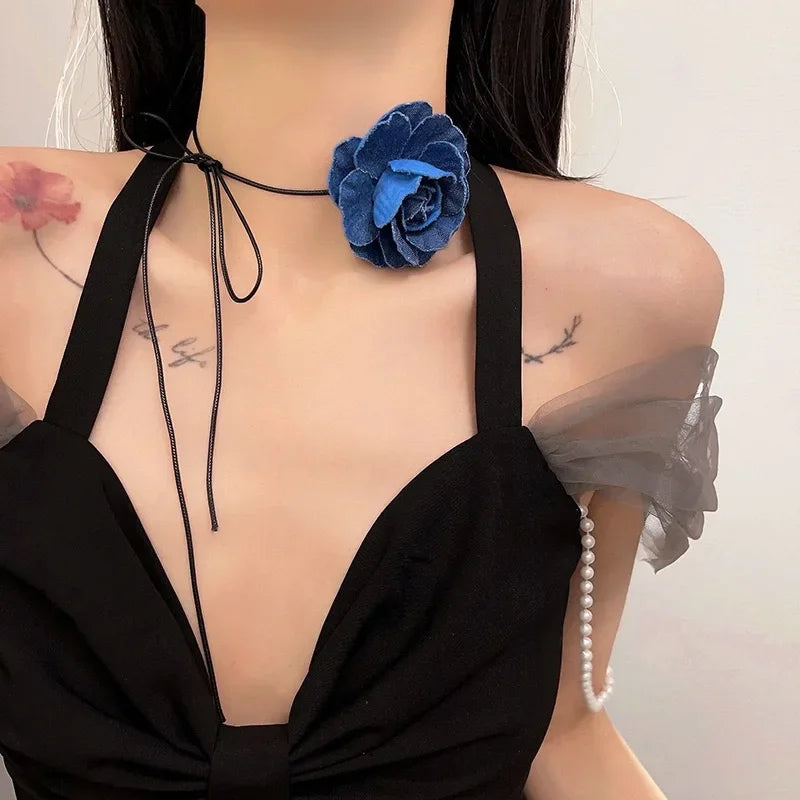 Collarbone Rose Pendant