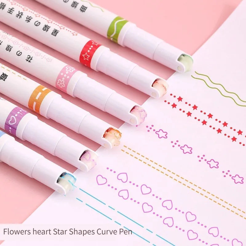 Highlighter Pens: Creative Stationery Set