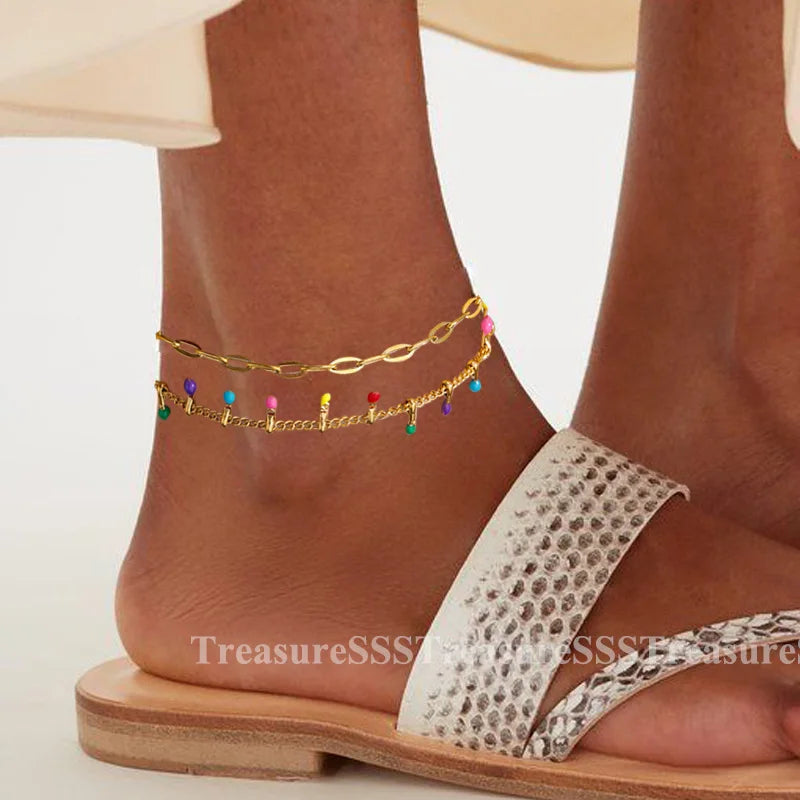 Pearl Chain Anklet