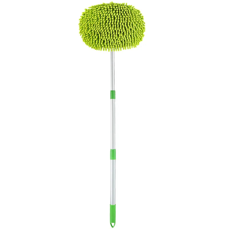 Adjustable Car Cleaning Brush: Telescoping Long Handle