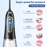 Portable Rechargeable Oral Irrigator Water Flosser - easynow.com