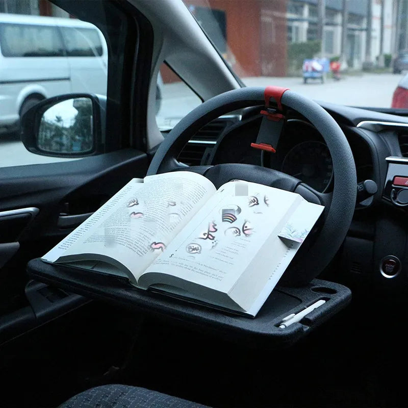 Portable Car Laptop Desk: Work and Dine on the Go