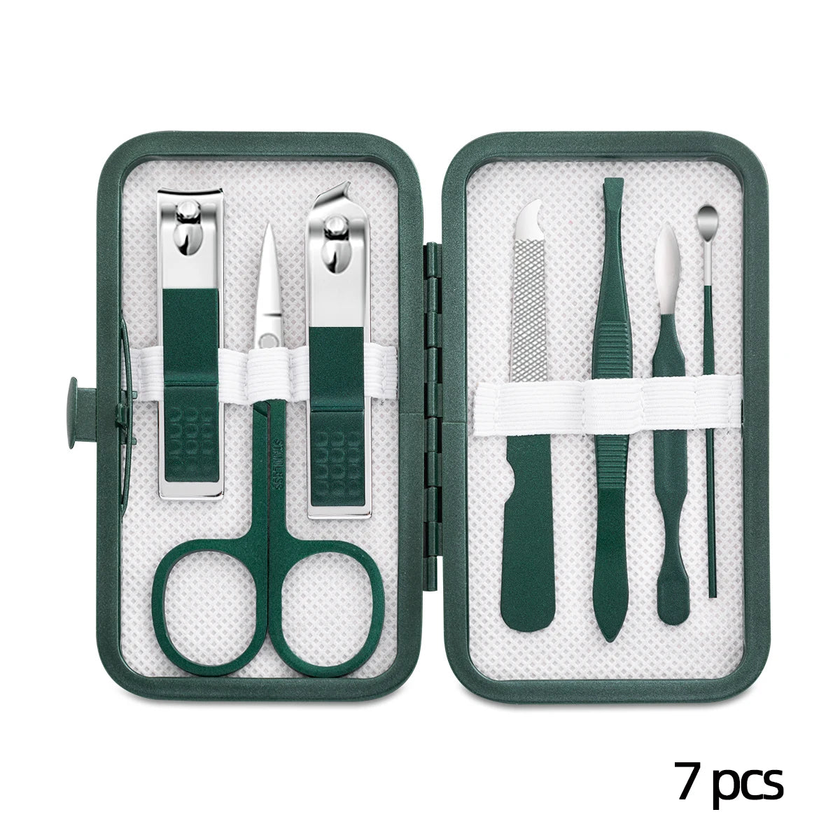 18 Stainless Steel Nail Clipper Set: Portable Manicure Grooming Tools