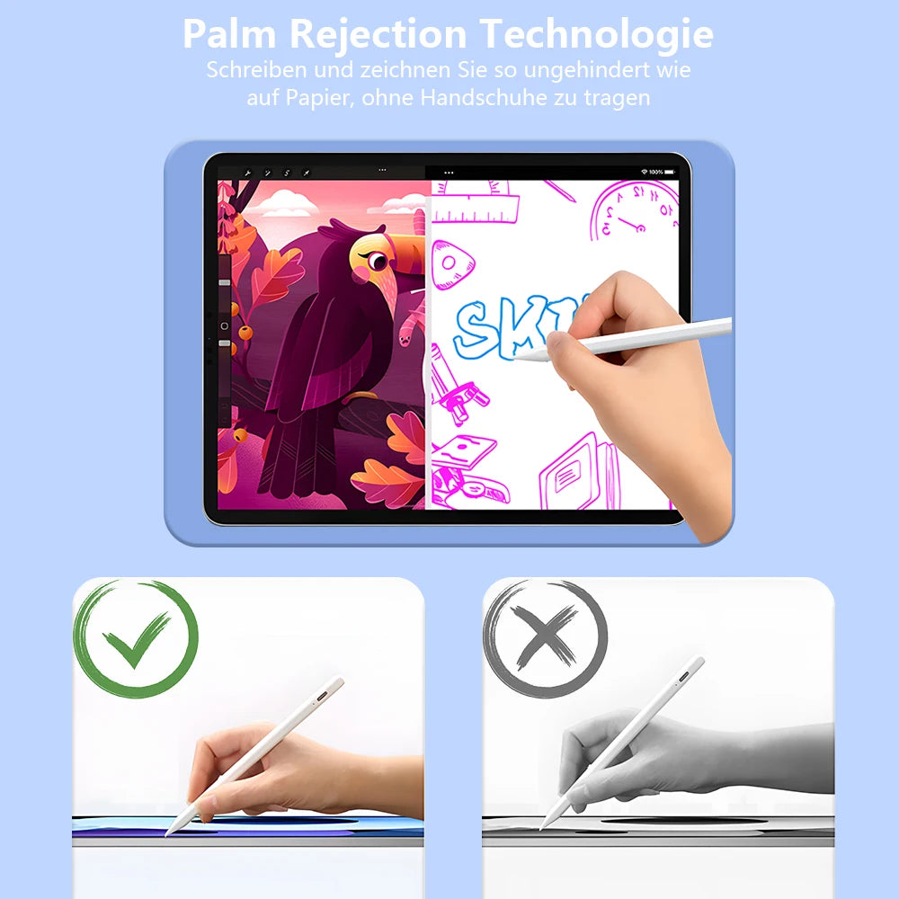 Apple Pencil: Palm Rejection Stylus for iPad Pro Air Mini