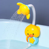 Quack up Bath Time Fun: Electric Water Spray Duck Bath Toy for Kids