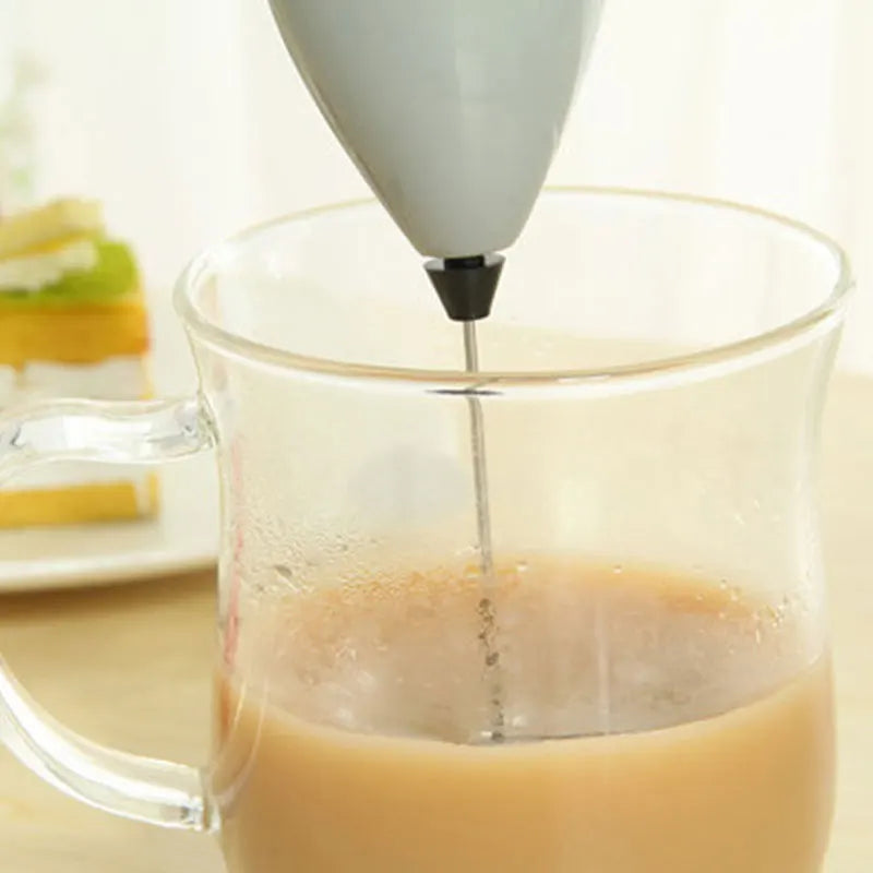 Wireless Electric Milk Foamer Coffee Whisk Mixer - easynow.com