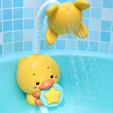 Quack up Bath Time Fun: Electric Water Spray Duck Bath Toy for Kids