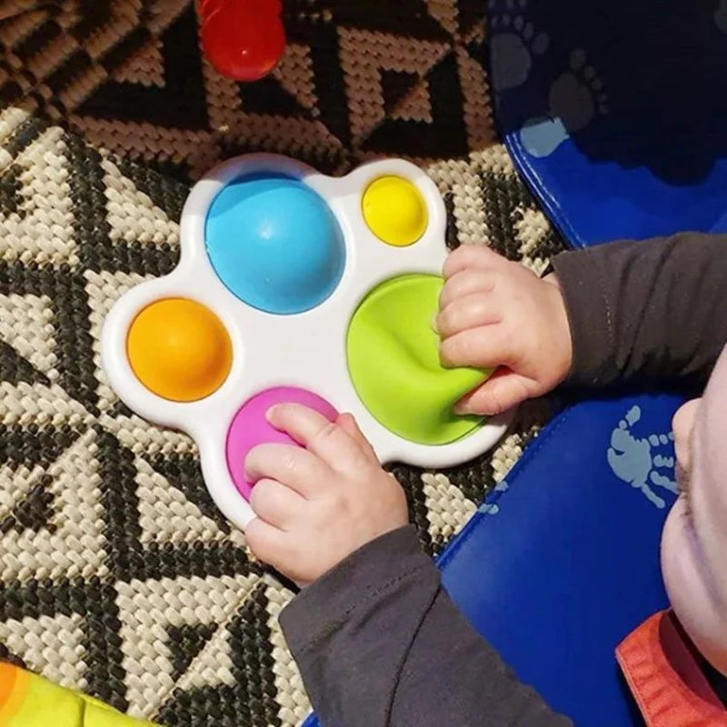 Montessori Exercise Board: Infant Fidget Toy