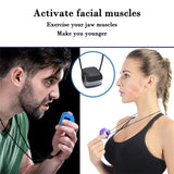Silica Gel Face Fitness Ball: Jaw Exerciser & Facial Toner