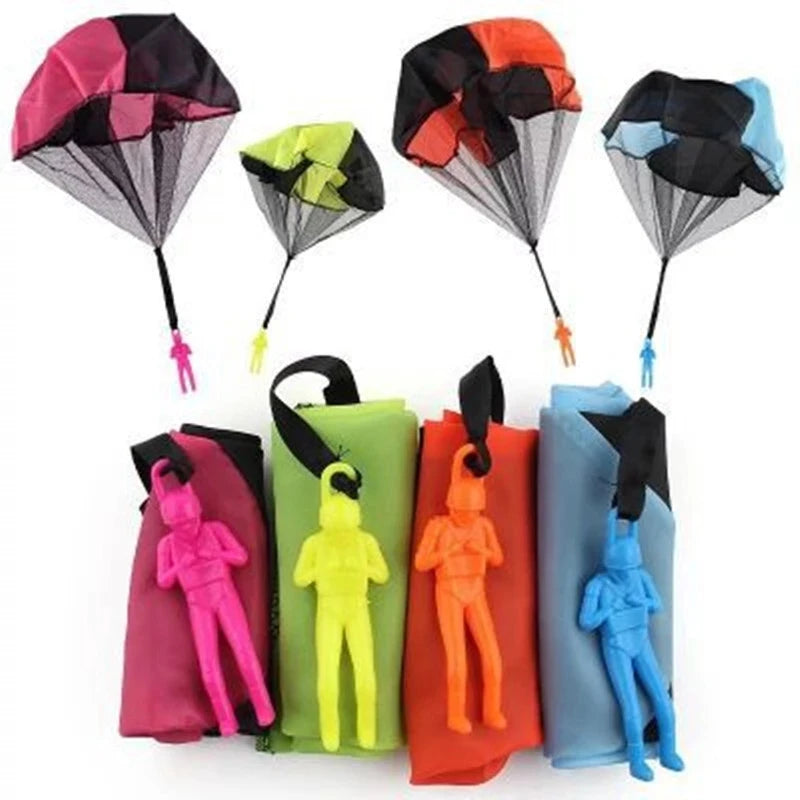 Mini Soldier Camo Parachute: Outdoor Fun for Kids