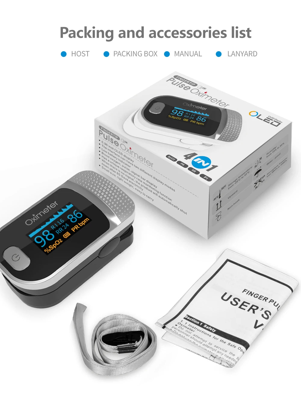 Finger Pulse Oximeter: Monitor Your Health On-the-Go