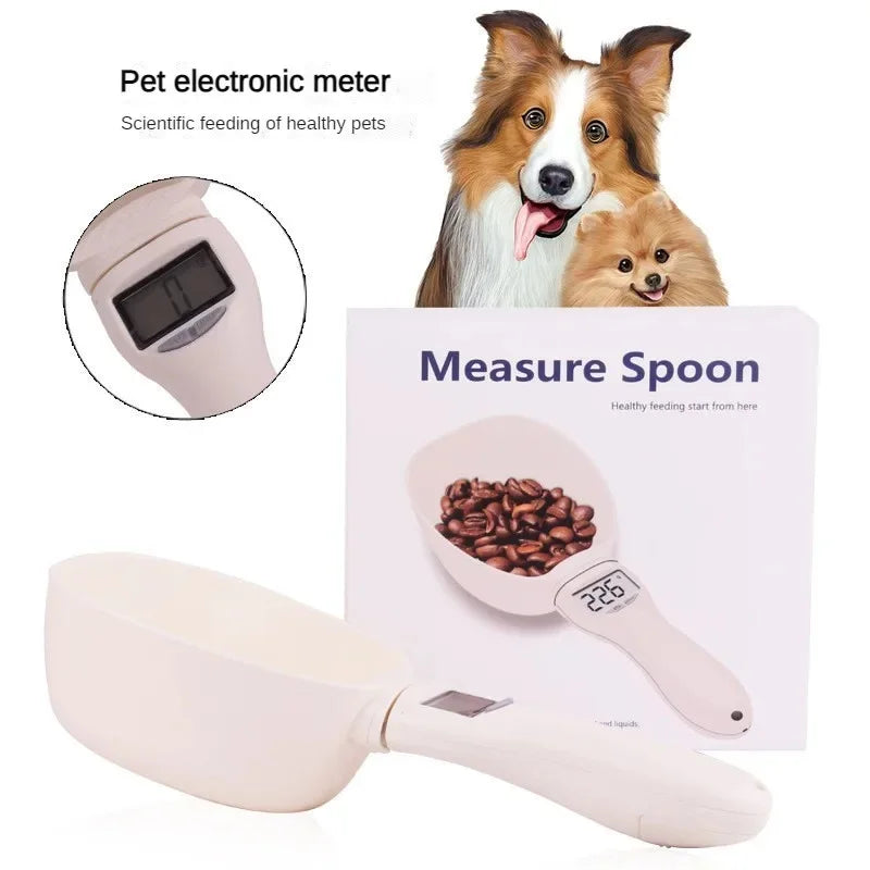 Electronic Pet Food Measuring Scoop: Accurate and Convenient!