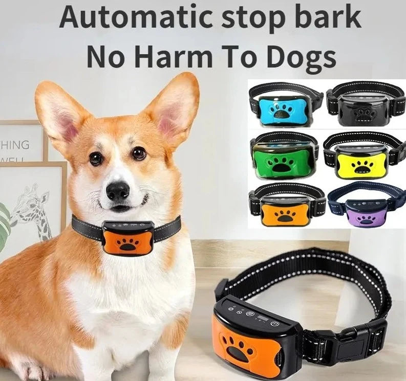 Electric Ultrasonic Dogs Stop Barking Collars - easynow.com