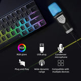 SF666R USB Microphone: RGB Gaming Mic