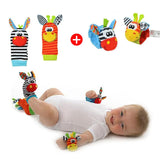 Soft Plush Baby Rattles: Developmental Toys