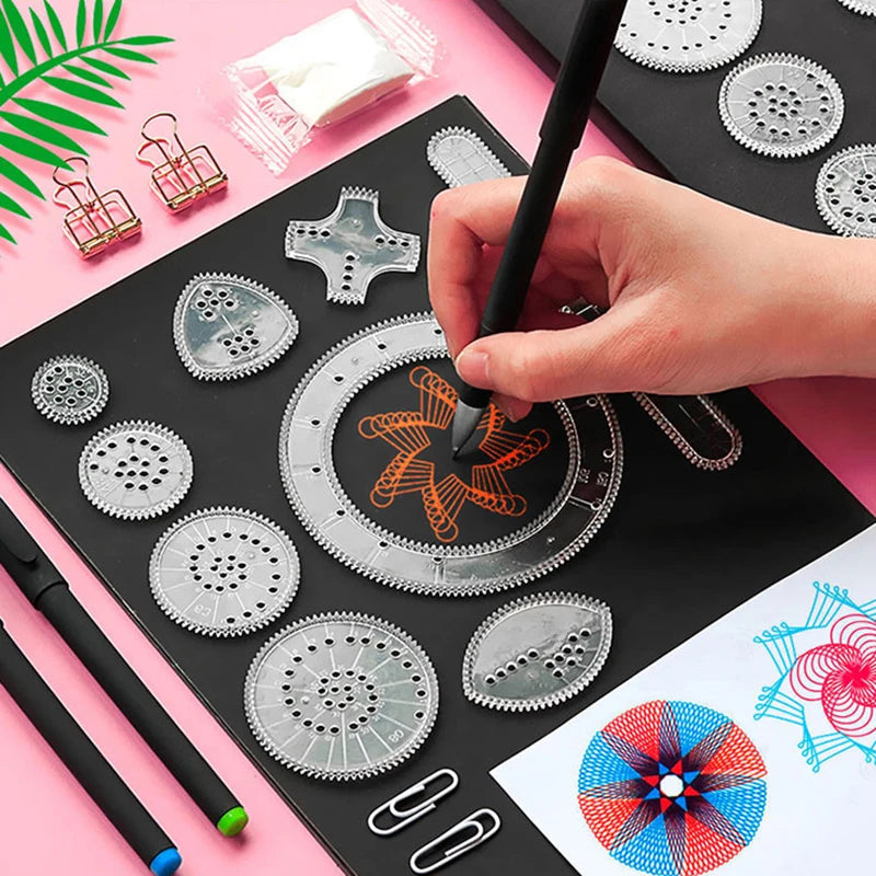 Create Magic with Spirograph Design Craft Kit!