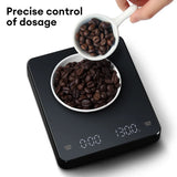 Precision Coffee Scale with Timer: USB Charging