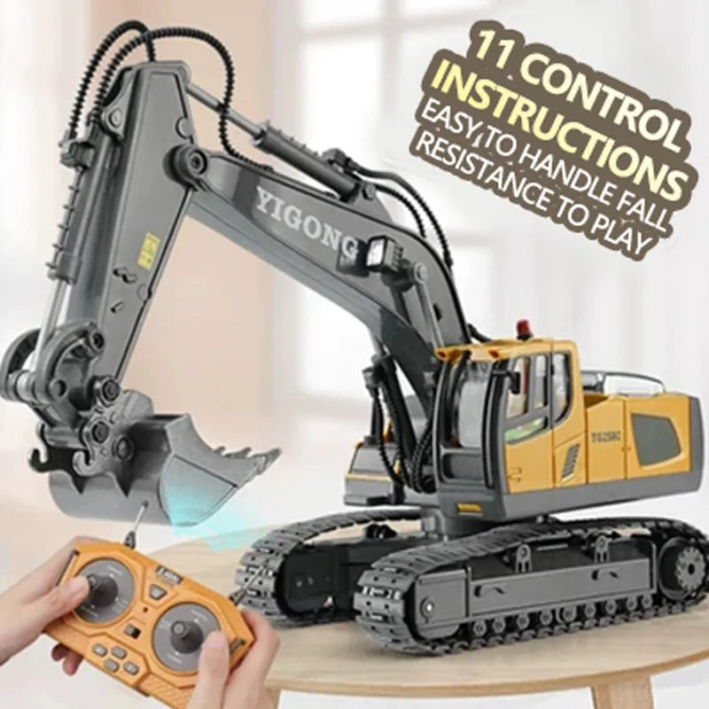 RC Excavator Dumper Car: Remote Control Engineering Fun for Boys