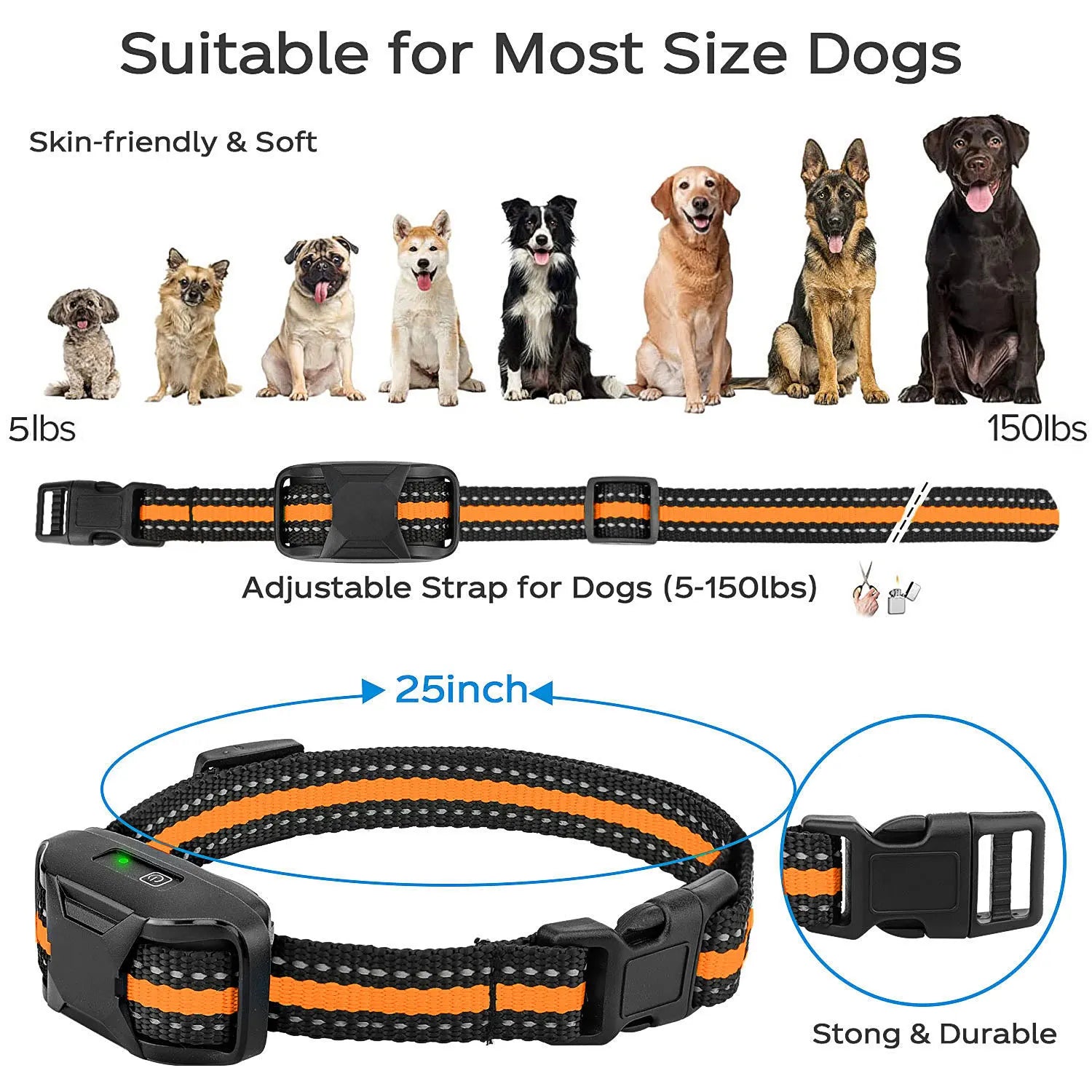 3300Ft Electric Dog Training Collar