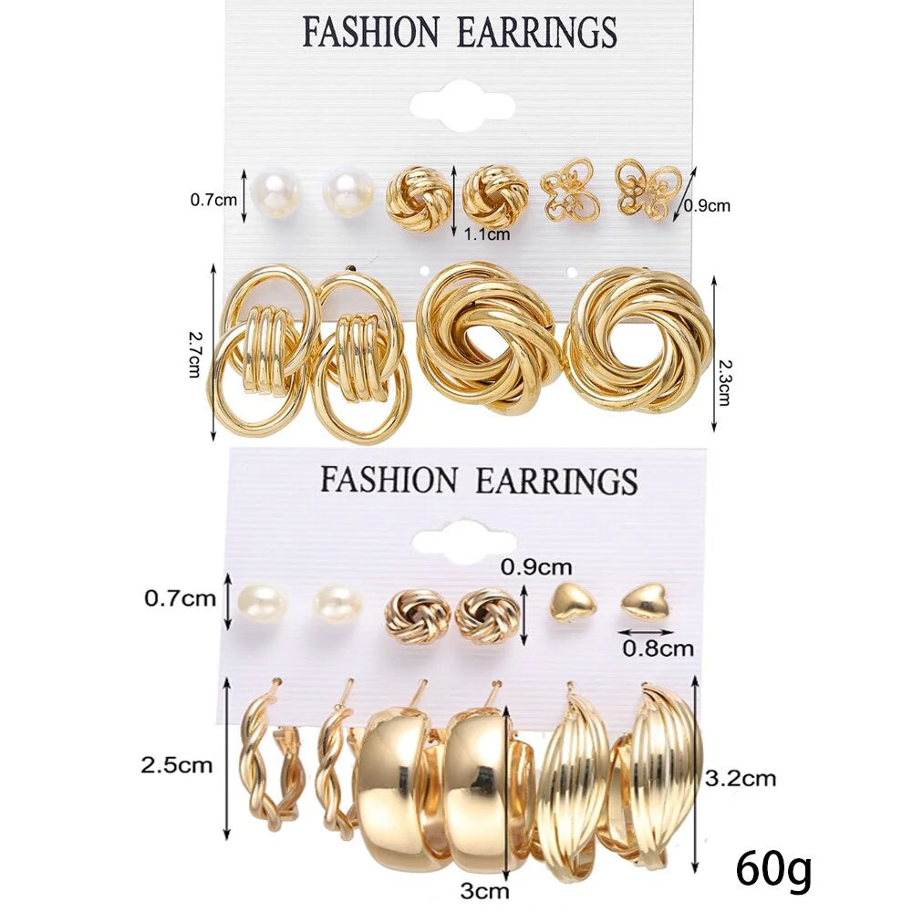 Geometry Decorative Earrings