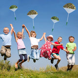 Mini Soldier Camo Parachute: Outdoor Fun for Kids