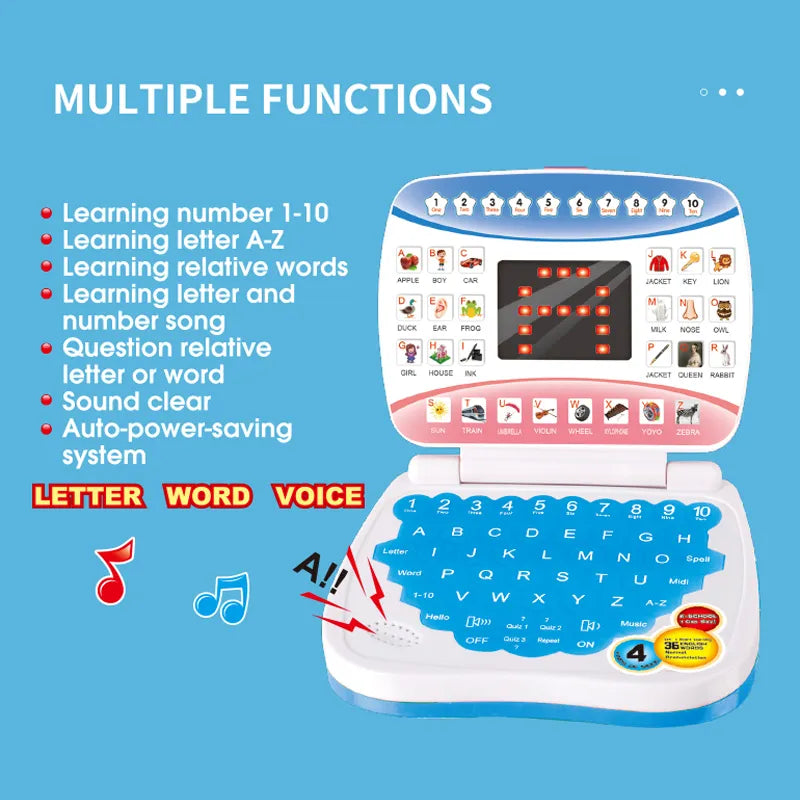 Educational Laptop: Fun Learning for Kids