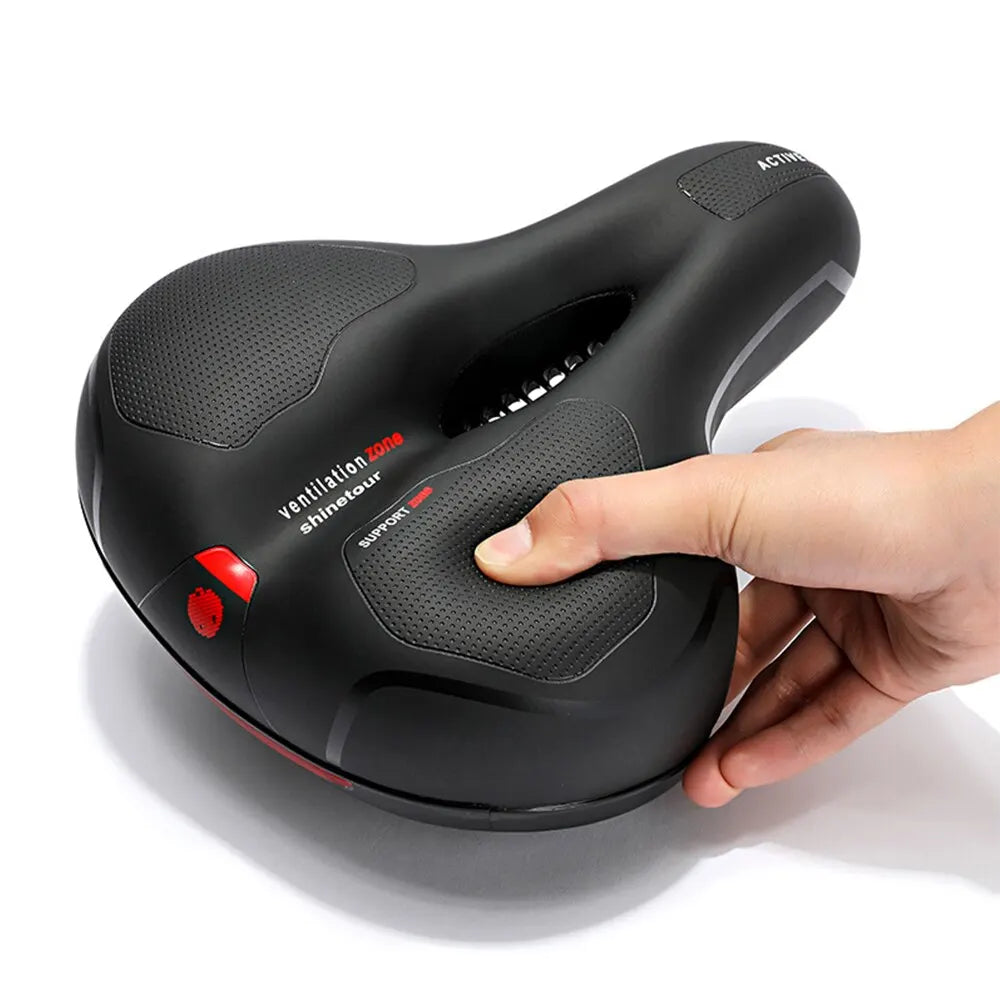 Hollow Breathable Bike Saddle: Comfortable & Shock Absorbing