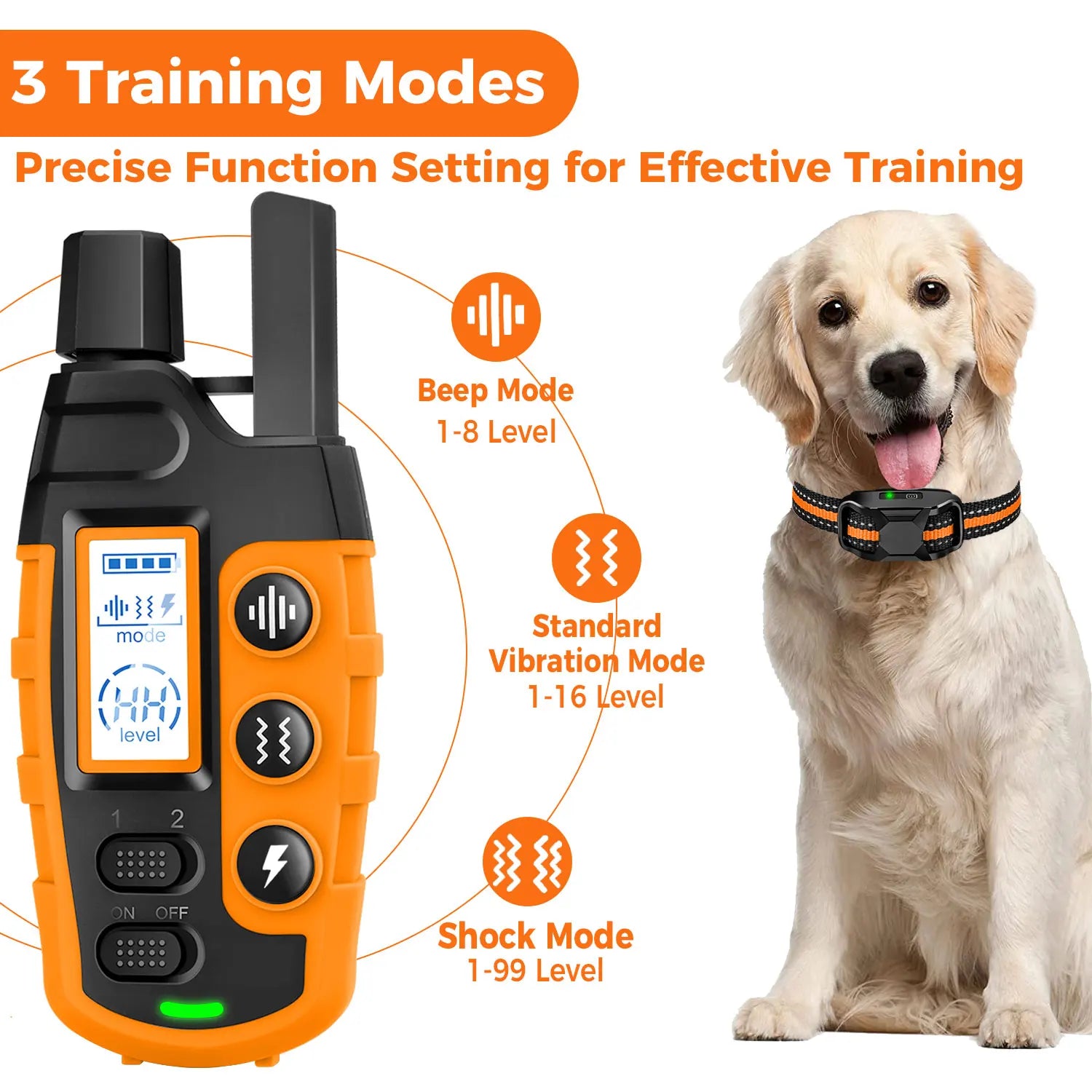 3300Ft Electric Dog Training Collar