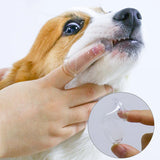 Gentle Dental Care: Super Soft Pet Finger Toothbrush for Dogs and Cats