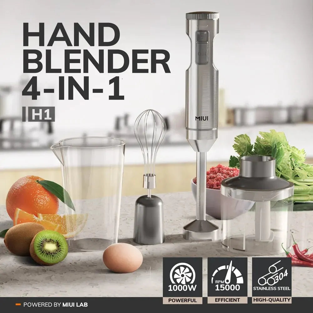 MIUI 4-in-1 Hand Immersion Blender - easynow.com