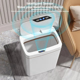 Rechargeable Touchless Trash Can - easynow.com