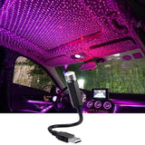 Mini LED Car Roof Star Projector: Galactic Atmosphere on the Go!