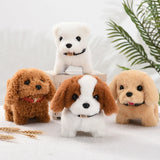 Interactive Walking Plush Toy: Realistic Simulation Smart Dog for Toddlers