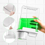 Versatile Laundry Dispenser: Refillable Detergent Tank
