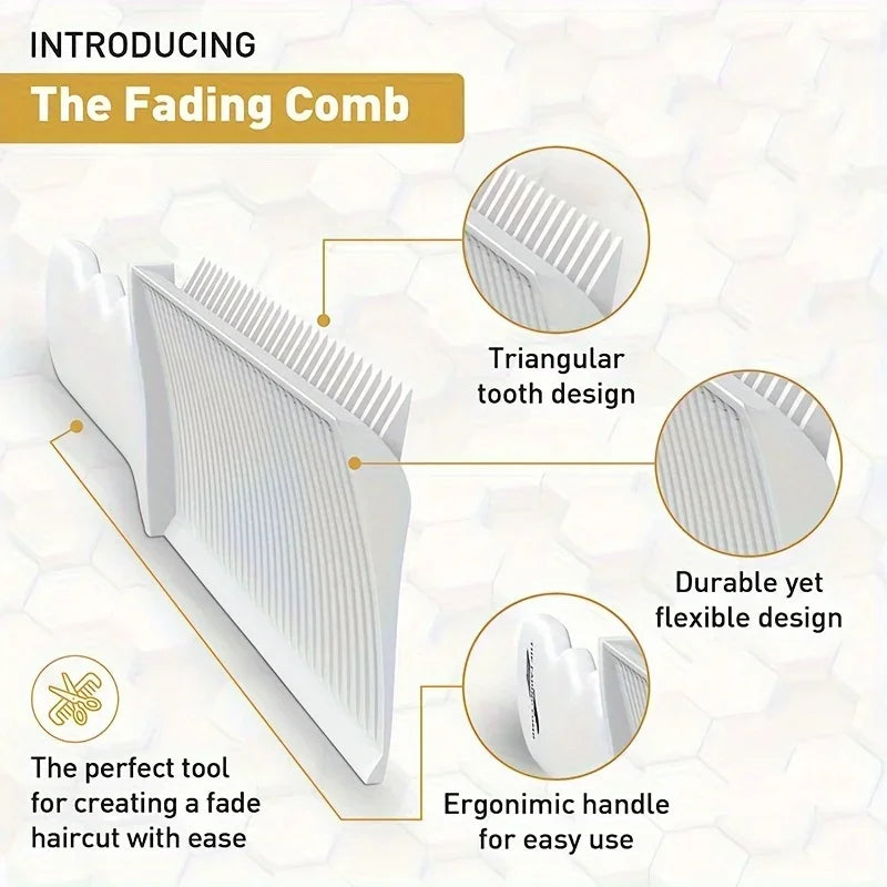 Fading Comb: Professional Barber Styling Tool