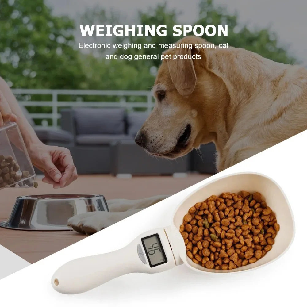 Electronic Pet Food Measuring Scoop: Accurate and Convenient!