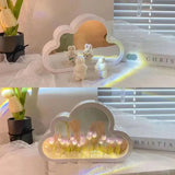 DIY Cloud Tulip LED Night Light: Bedroom Decoration