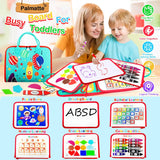 Montessori Busy Board: Toddler Sensory Learning