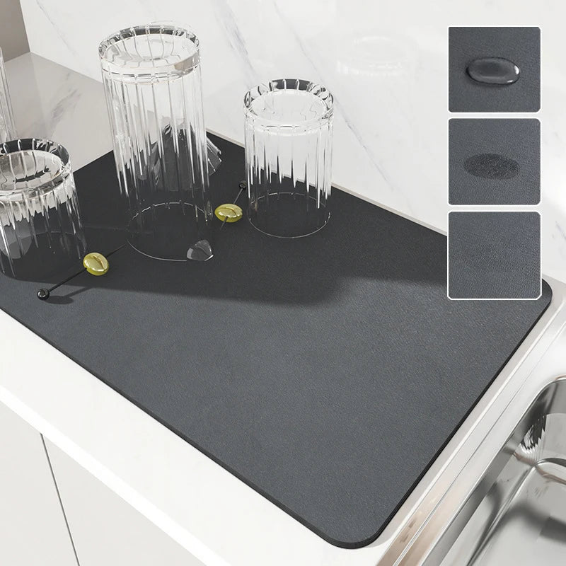 Super Absorbent Kitchen Mat: Quick-Dry & Antiskid