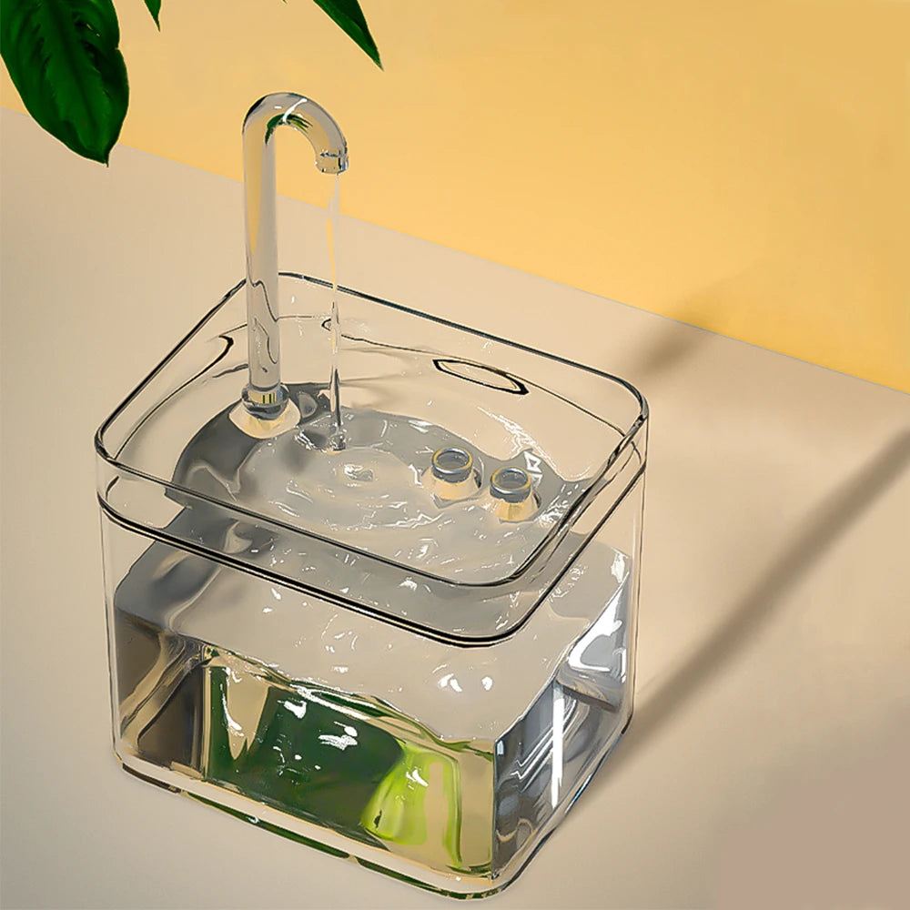 Auto Filter Transparent Cat Drinker - easynow.com