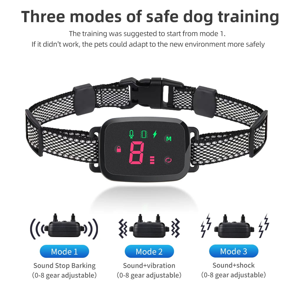 Smart Automatic Anti Barking Dog Collar - easynow.com