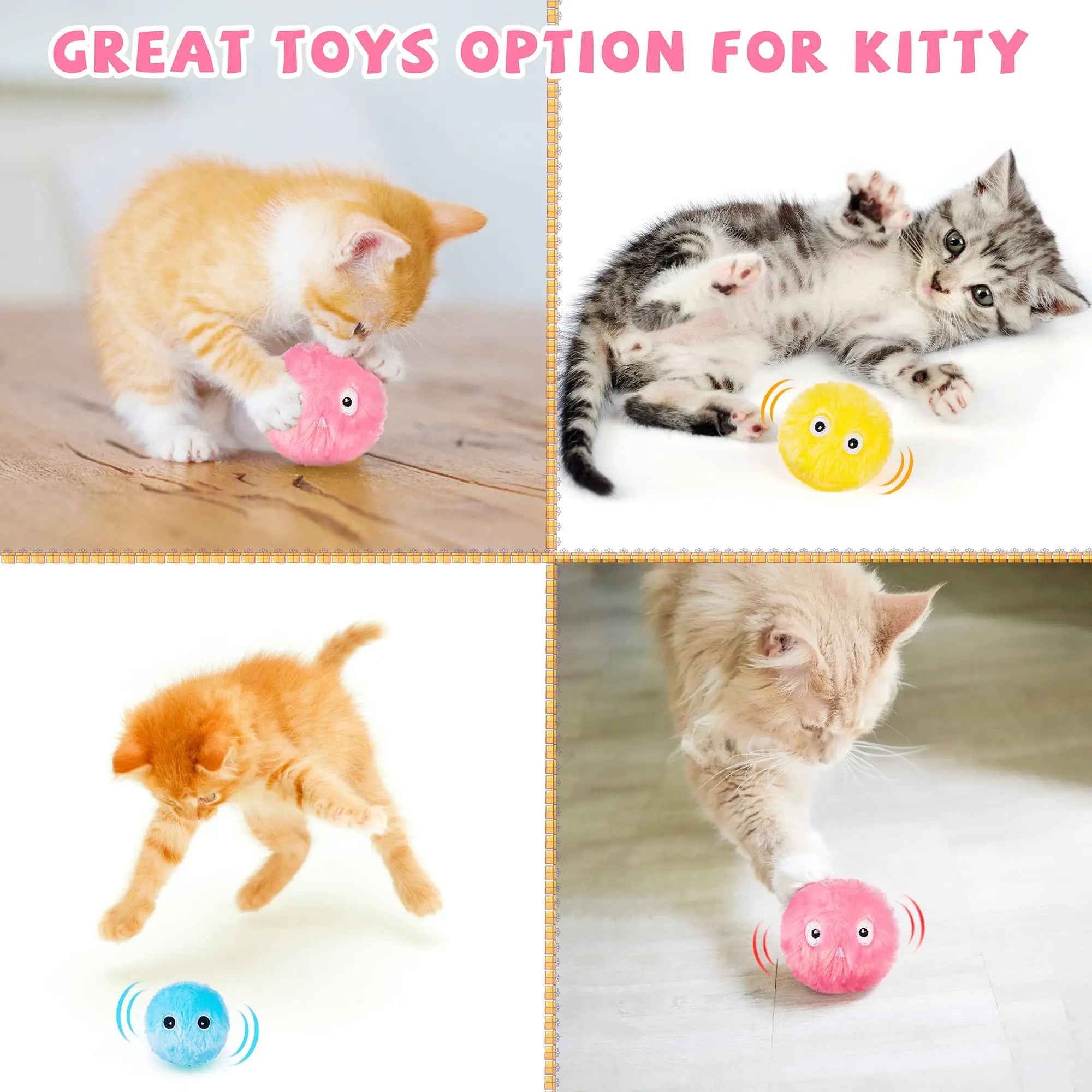 Interactive Catnip Ball Toy: Smart Fun for Cats!