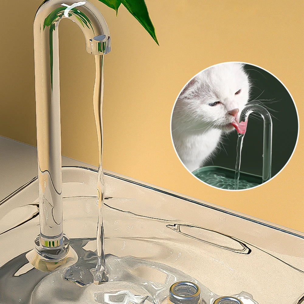 Auto Filter Transparent Cat Drinker - easynow.com