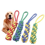 Pup's Playtime Essential: Carrot Knot Rope Ball Dog Chew Toy